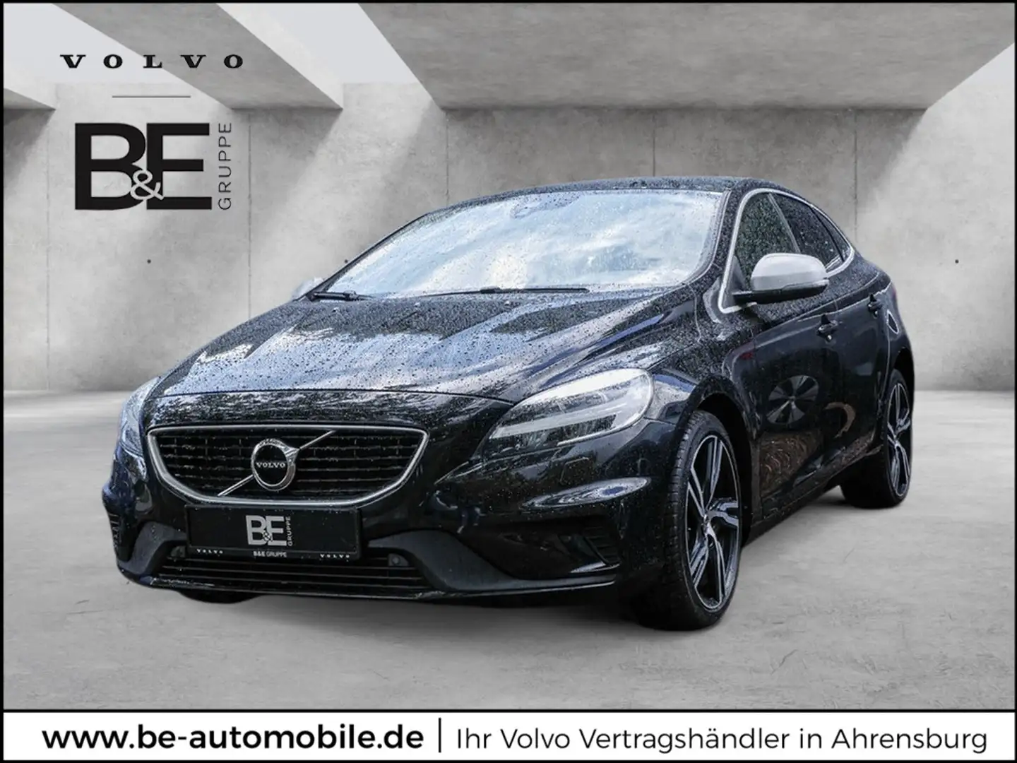 Volvo V40 D3 R-Design Geartronic Navi Pano SHZ Noir - 1