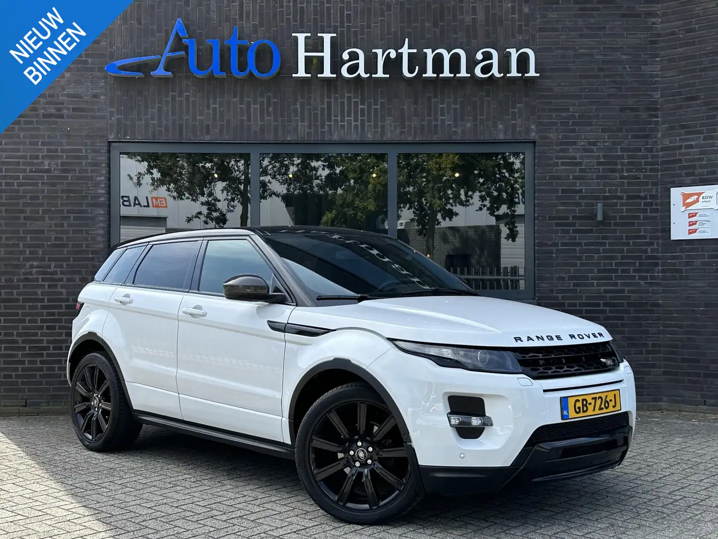 Land Rover Range Rover Evoque 2.0 Si 4WD DYNAMIC PANO|LEDER|MERIDIAN|STUURVERWAR Wit - 1