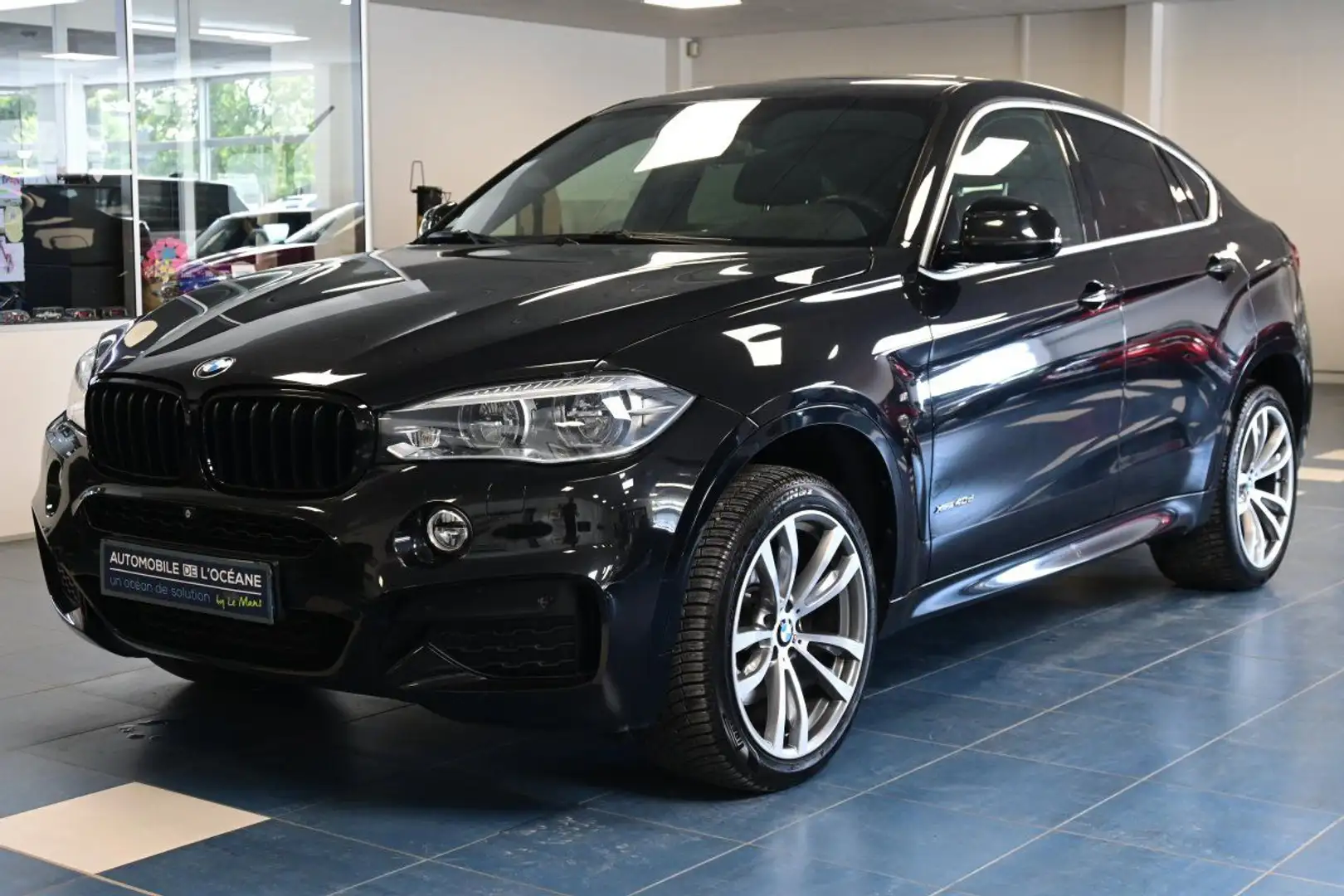 BMW X6 F16 xDrive40d 313 ch M Sport A Noir - 1