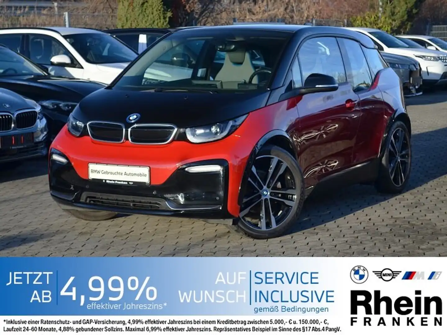 BMW i3 s 120 Ah Navi Prof.LED.Kam.AC-Laden Prof.Wärmp Grau - 1