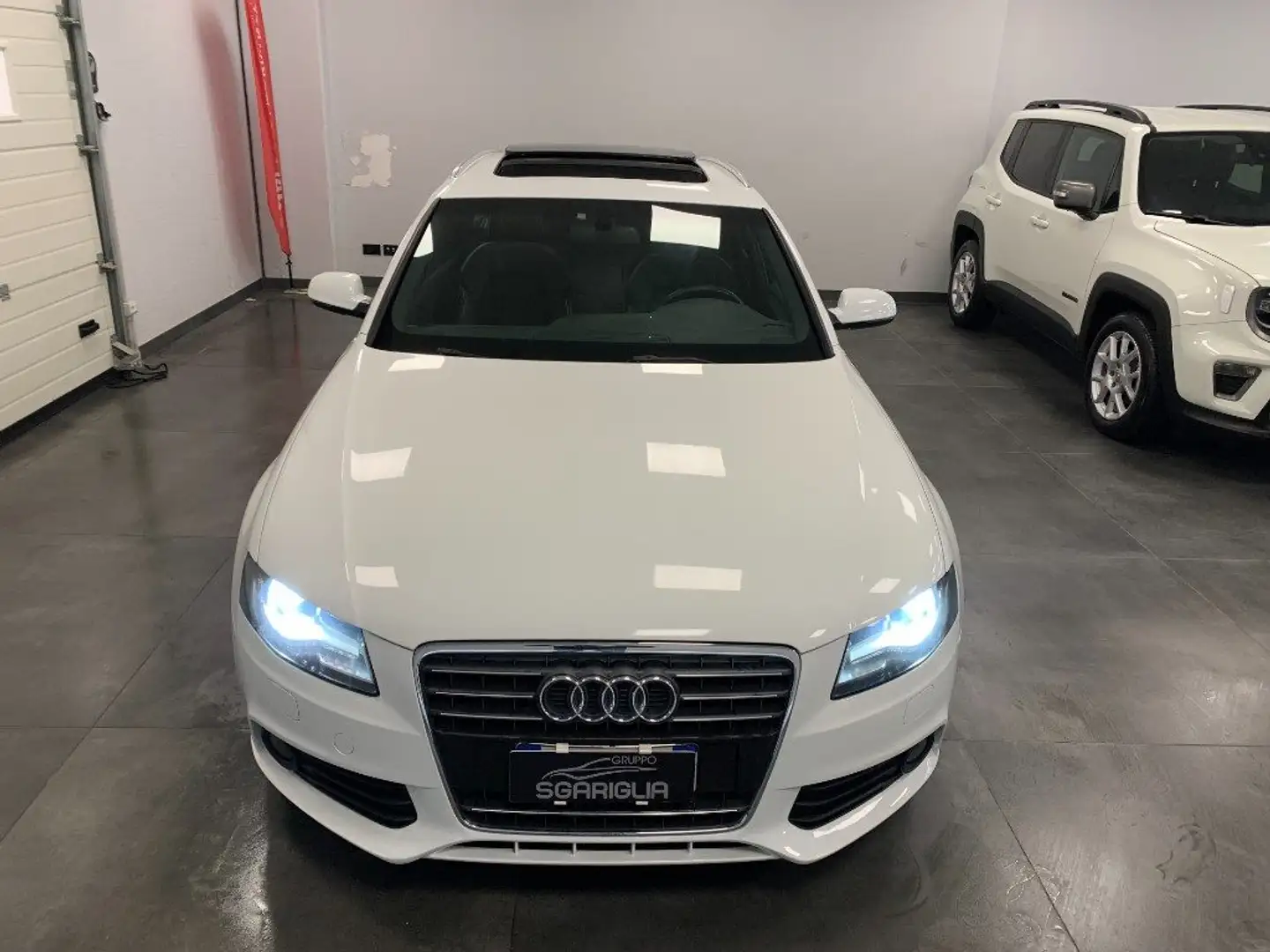 Audi A4 Avant SW S-LINE Tetto Apribile 2.0 TDI Weiß - 2