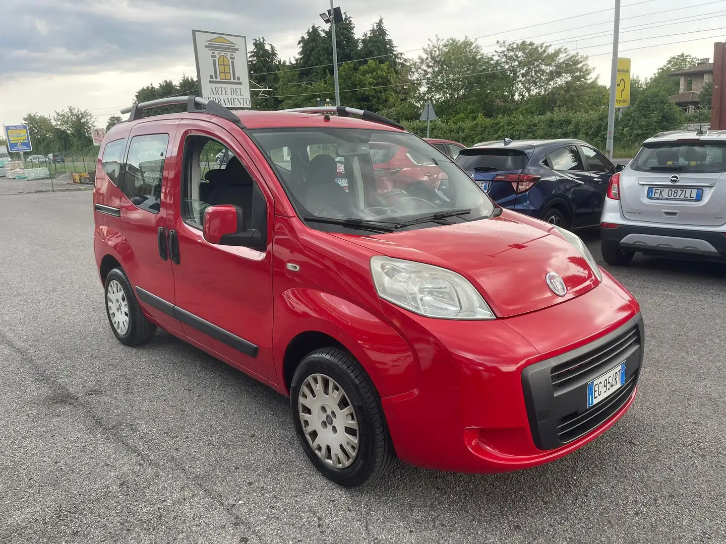 Fiat Qubo 1.4 8v natural power Dynamic 70cv *NEOPATENTATI* Rosso - 2