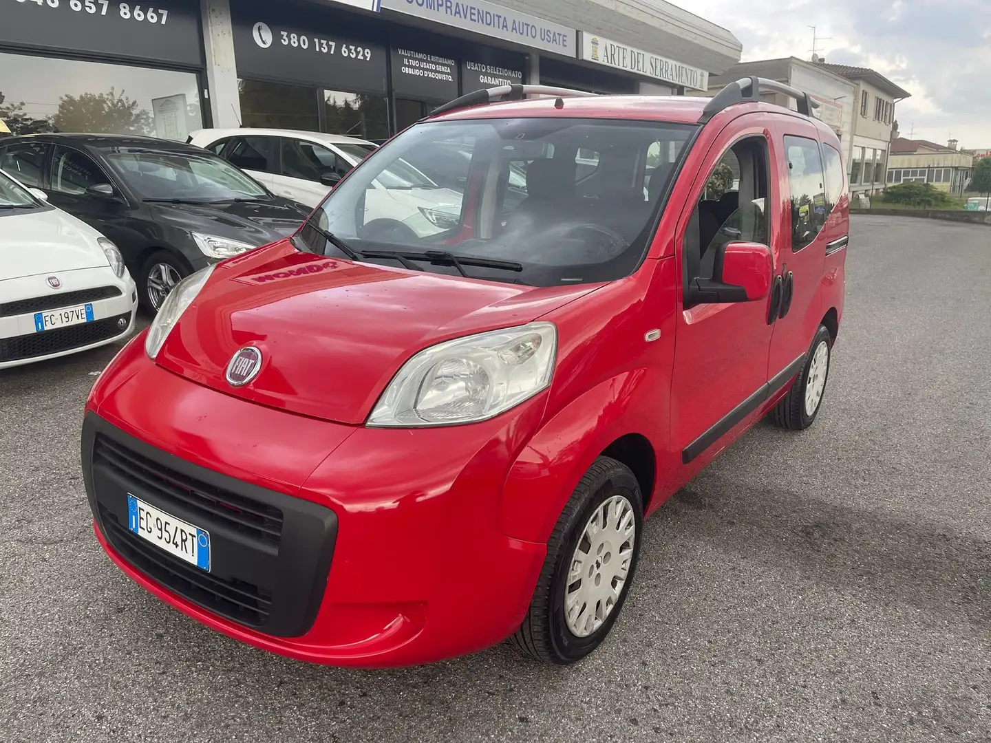 Fiat Qubo 1.4 8v natural power Dynamic 70cv *NEOPATENTATI* Rosso - 1