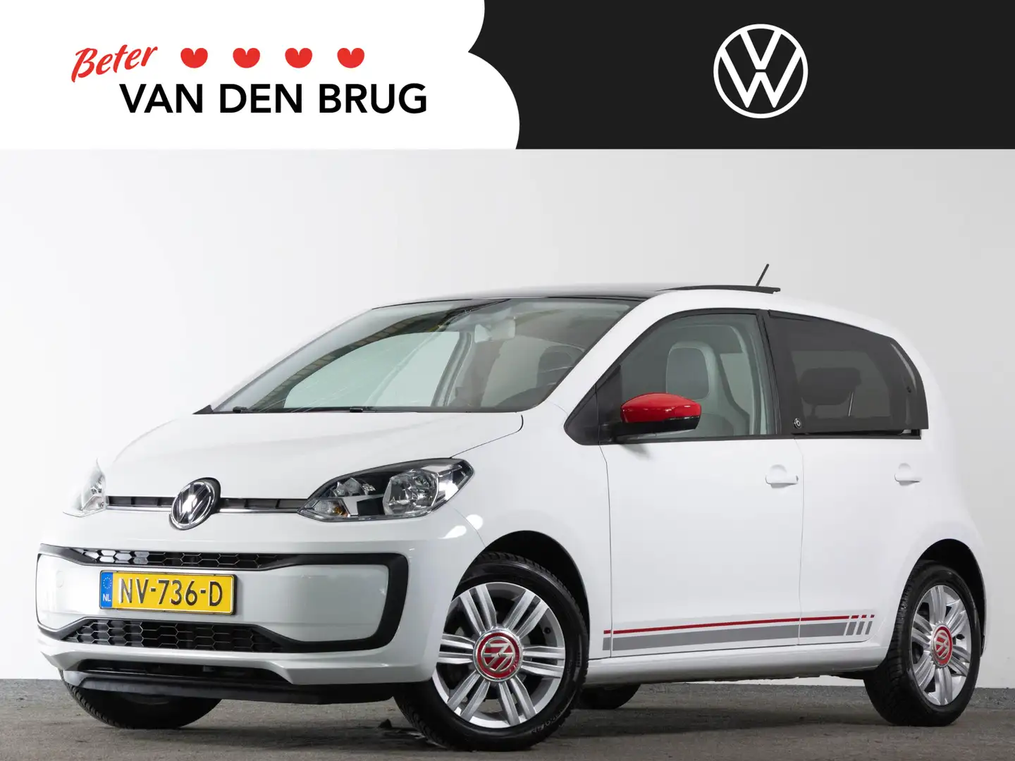 Volkswagen up! beats | Airco | Panoramadak | Beats Audio | Wit - 1