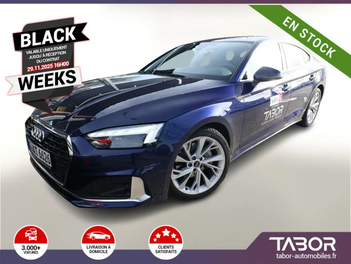 Audi A5 Sportback 40 TFSI 204 S tronic advanced Blu/Azzurro - 1