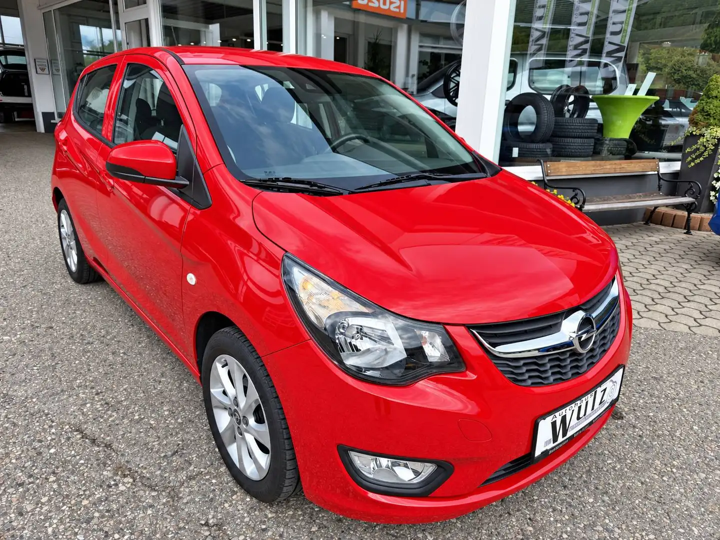 Opel Karl 1.0 Österreich Edition | KLIMA | 1. Besitz | 8-fach Rot - 1