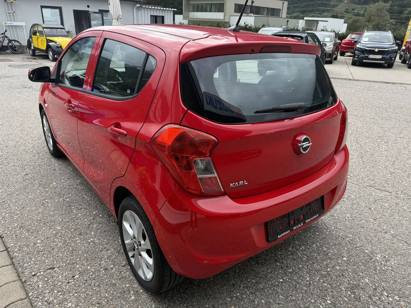 Opel Karl 1.0 Österreich Edition | KLIMA | 1. Besitz | 8-fach Rot - 2