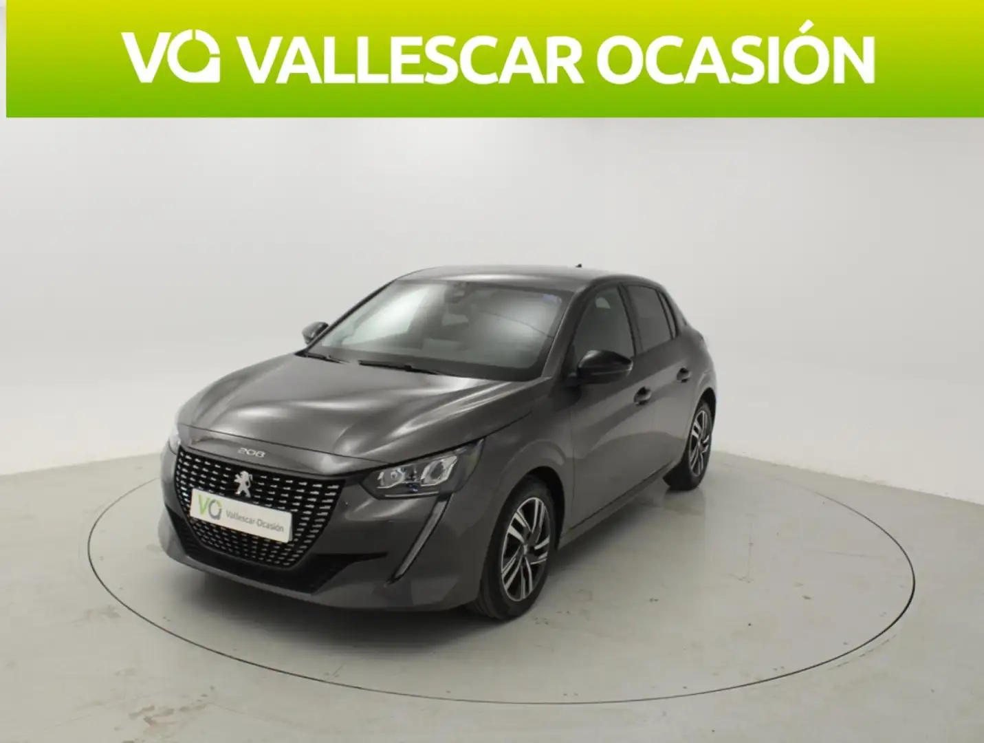 Peugeot 208 ALLURE 1.2 PURETECH 100 CV 5P Gris - 1