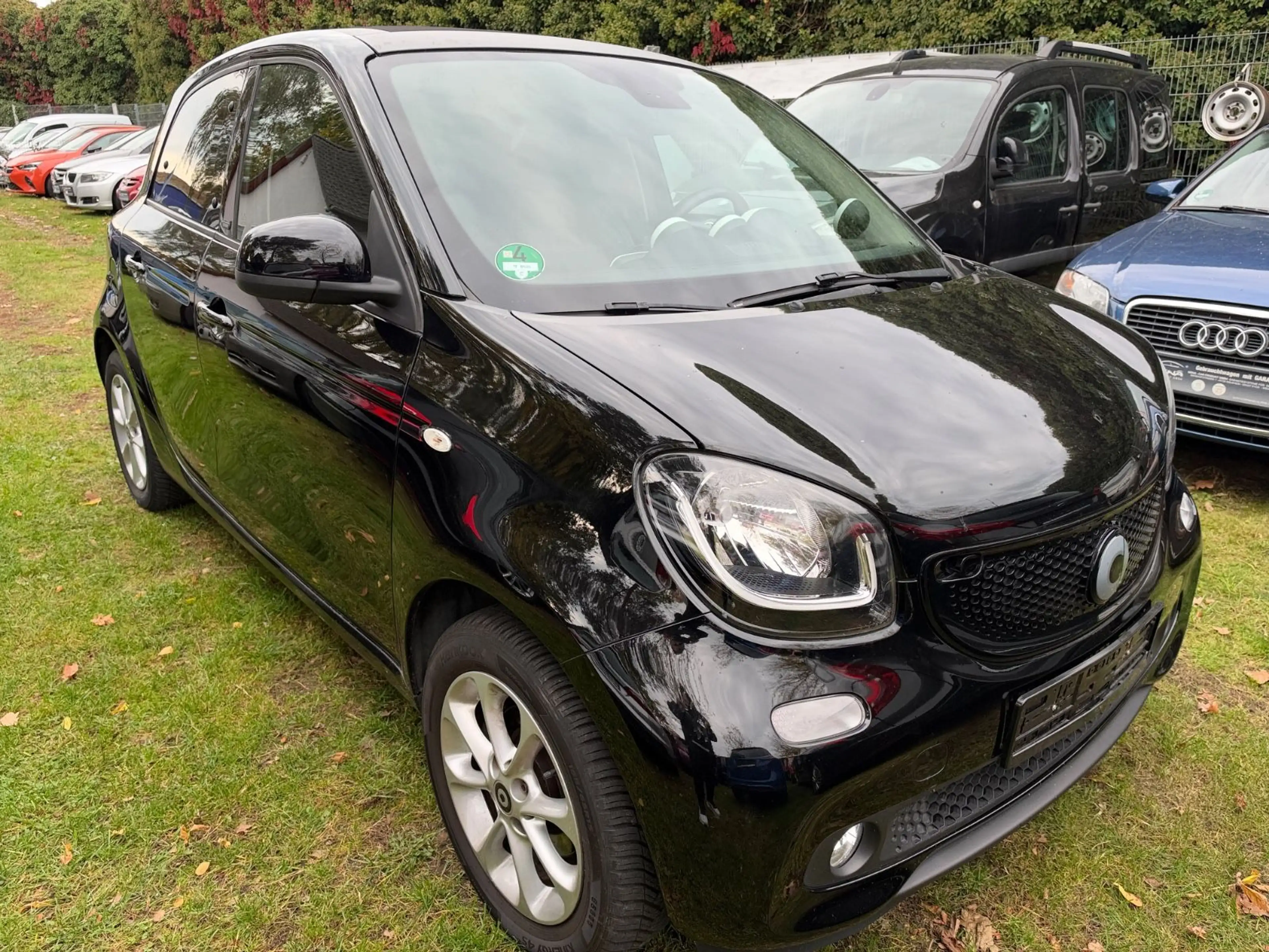 smart forFour elekt.Faltdach Leder