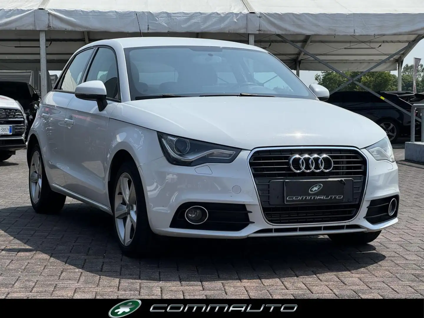 Audi A1 SPB 1.6 TDI Ambition S tronic Bianco - 2