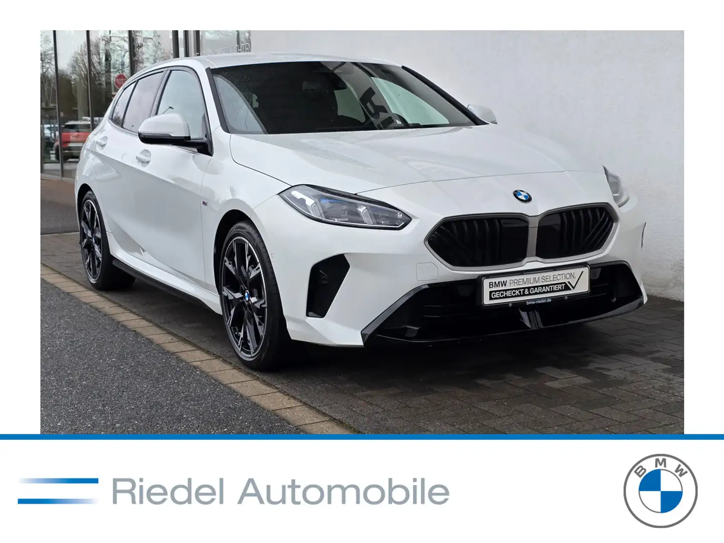 BMW 114 120 Steptronic M Sportpaket*DrivAss*adapLED*Navi Weiß - 1