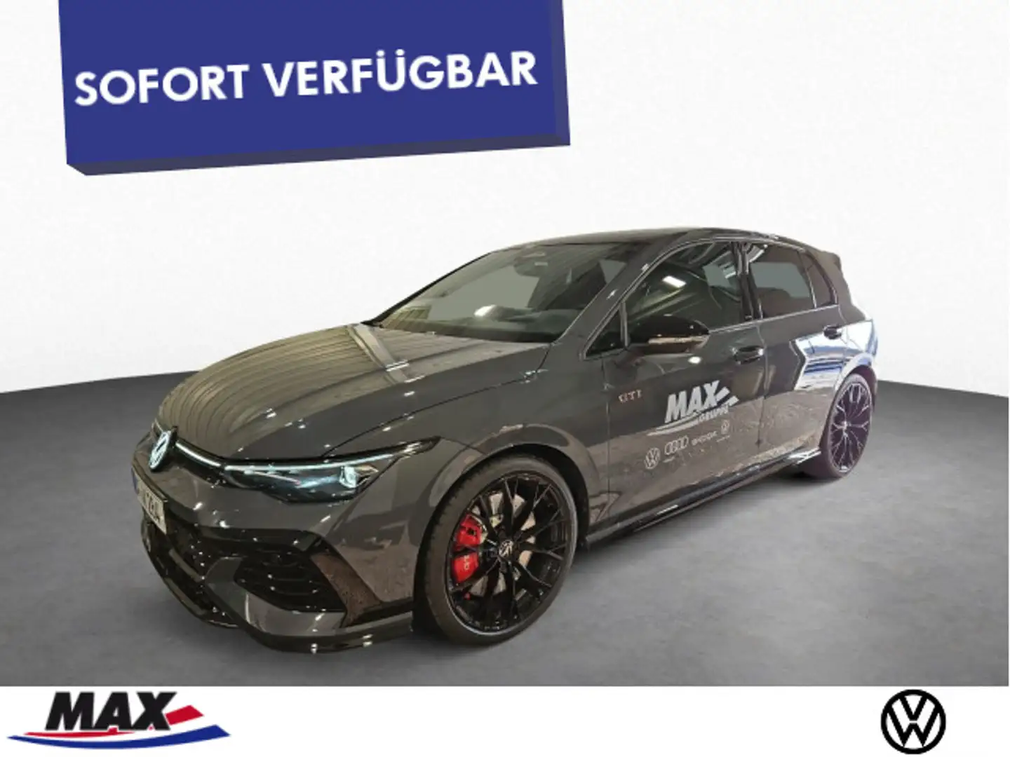 Volkswagen Golf GTI Clubsport 2.0 TSI DSG HUD+PANO+AKRA+PER Grau - 1