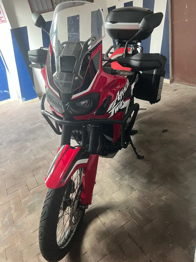Honda CRF 1000 trivolor Abs Rosso - 1
