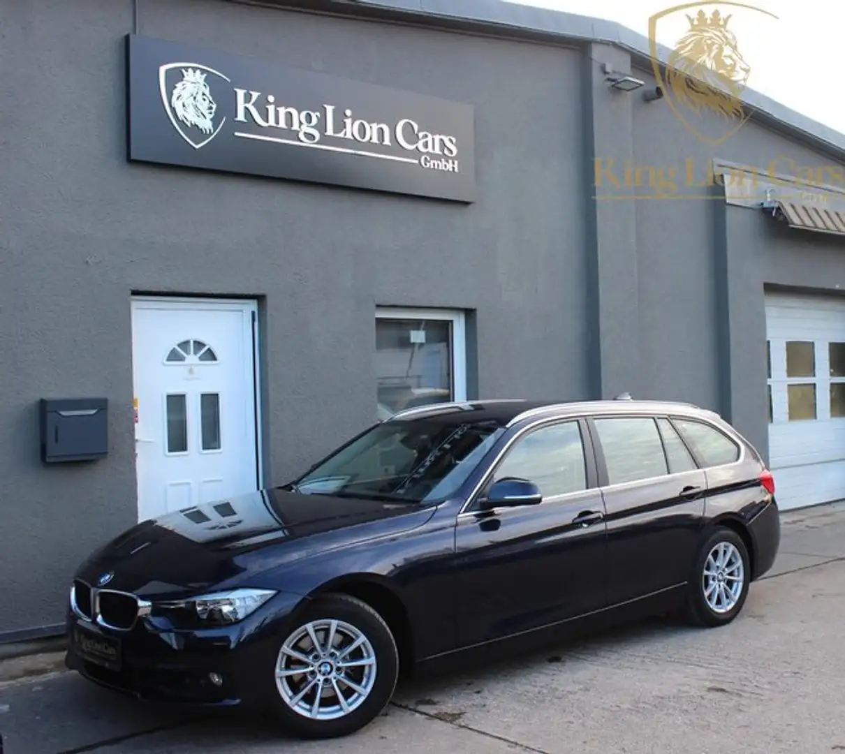 BMW 320 i TOURING+AUTOMATIK+NAVI+AHK+1 VORBESITZER+ Blau - 1