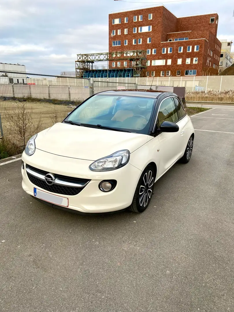 Opel Adam 1.2 Unlimited Blanc - 1