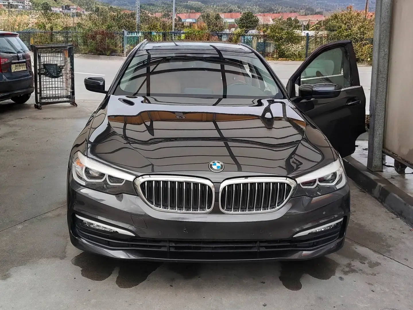 BMW 520 520d Gris - 2