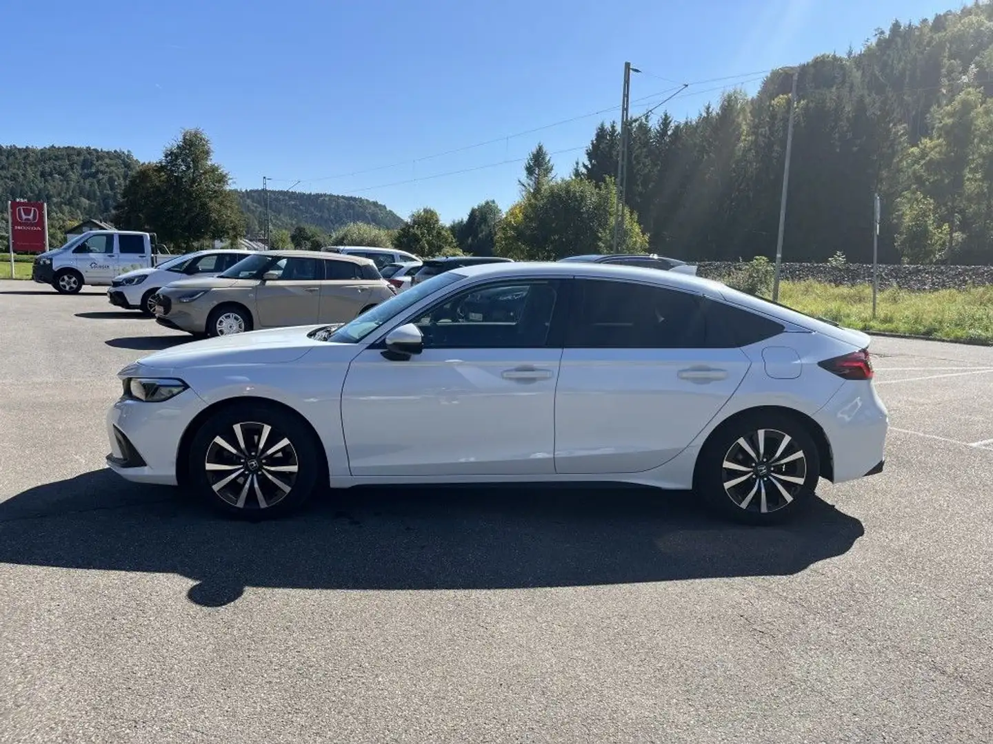 Honda Civic e:HEV 2.0 i-MMD Hybrid Elegance Weiß - 2