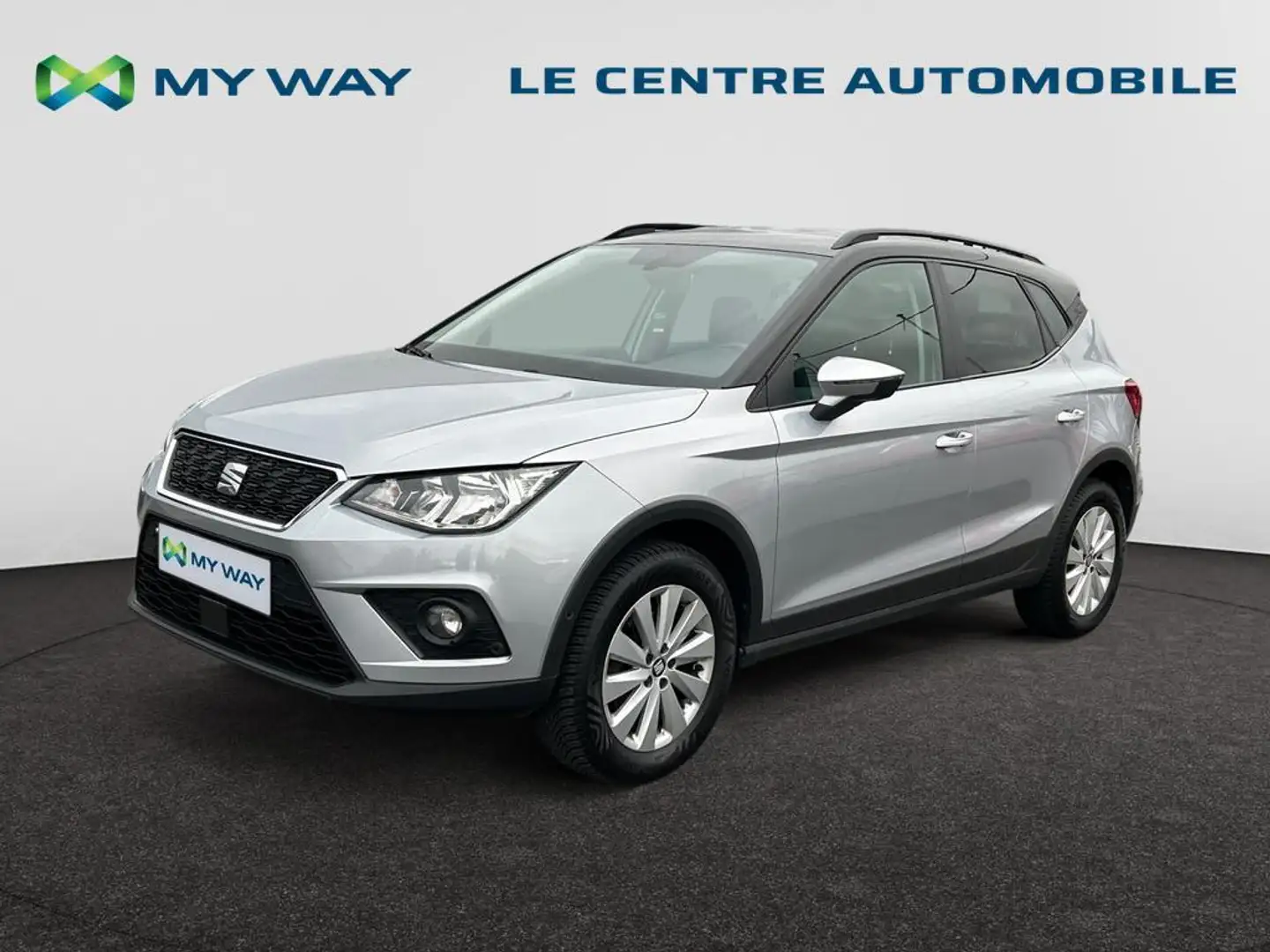 SEAT Arona Arona Move! 1.0 TSI 95CV (70kW) MANUELLE 5v Start/Stop EURO 6 AG Gris - 1