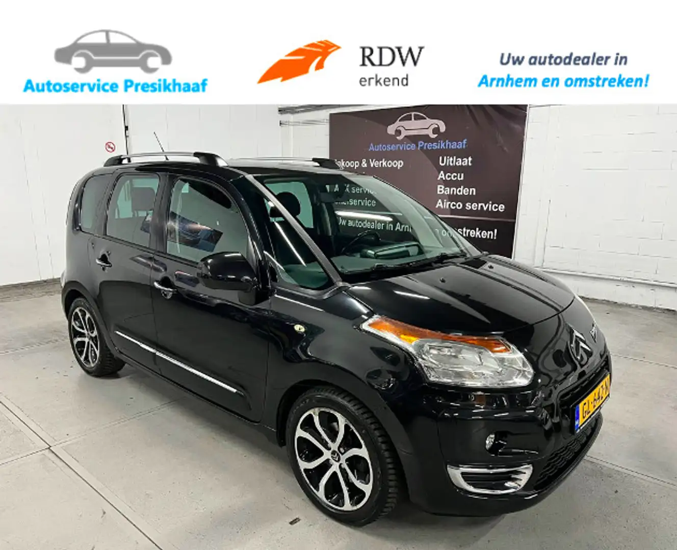 Citroen C3 Picasso 1.6 VTi Exclusive ECC / ISOFIX / TREKHAAK Noir - 1