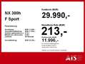 Lexus NX 300 h F Sport AHK*HUD*Pano*Navi*4xSHZ Noir - thumbnail 5