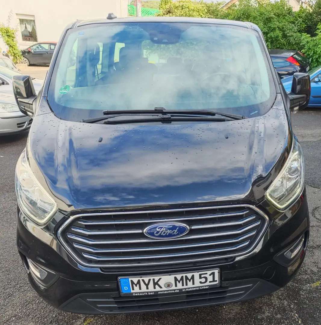 Ford Transit Custom 320 L2 Tourneo WERKSTATTGEPRÜFT TÜV NEU Schwarz - 2