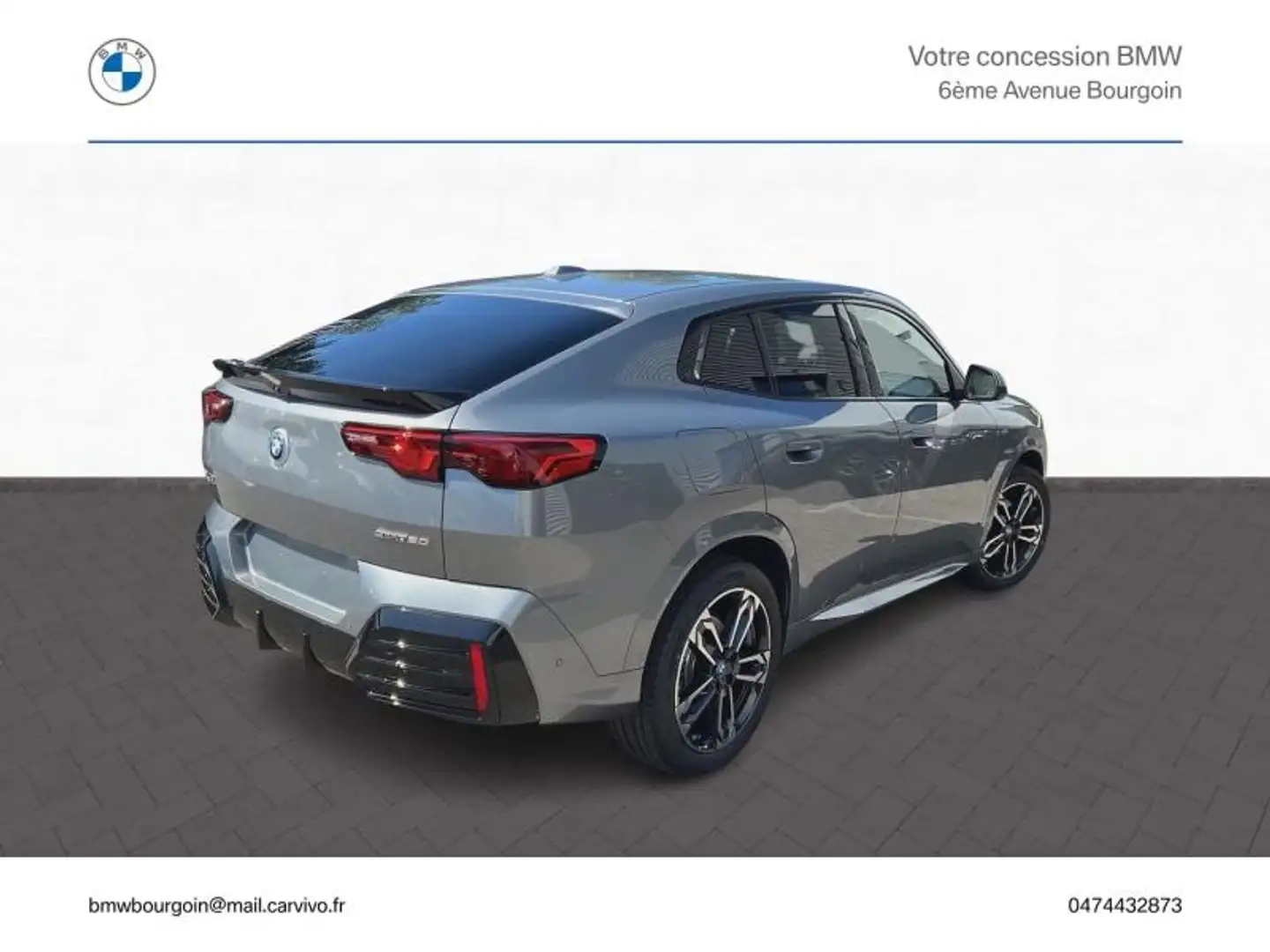 BMW X2 iX2 eDrive20 204ch M Sport Gris - 2