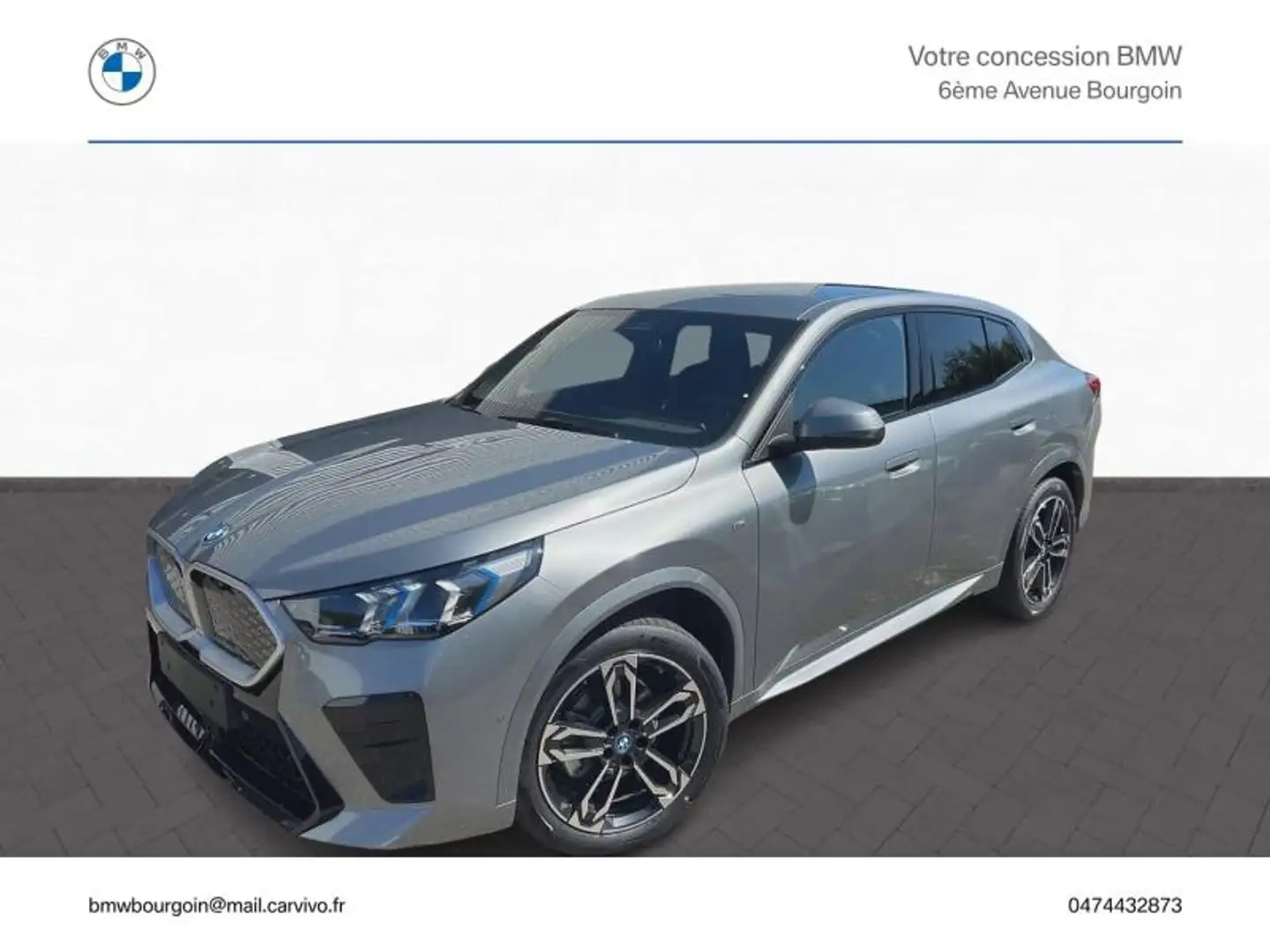 BMW X2 iX2 eDrive20 204ch M Sport Gris - 1
