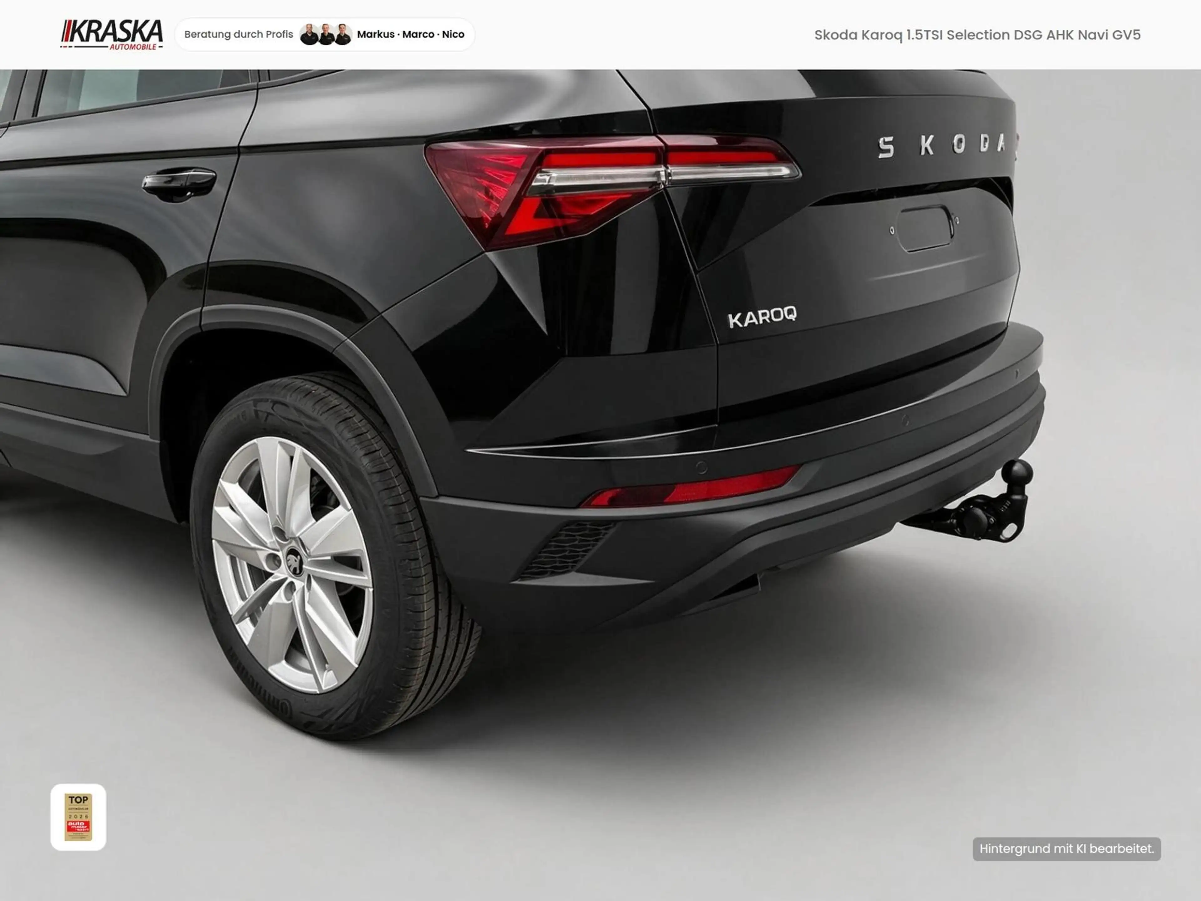 Skoda Karoq 1.5TSI Selection DSG AHK Navi GV5 ACC %%% — photo 3