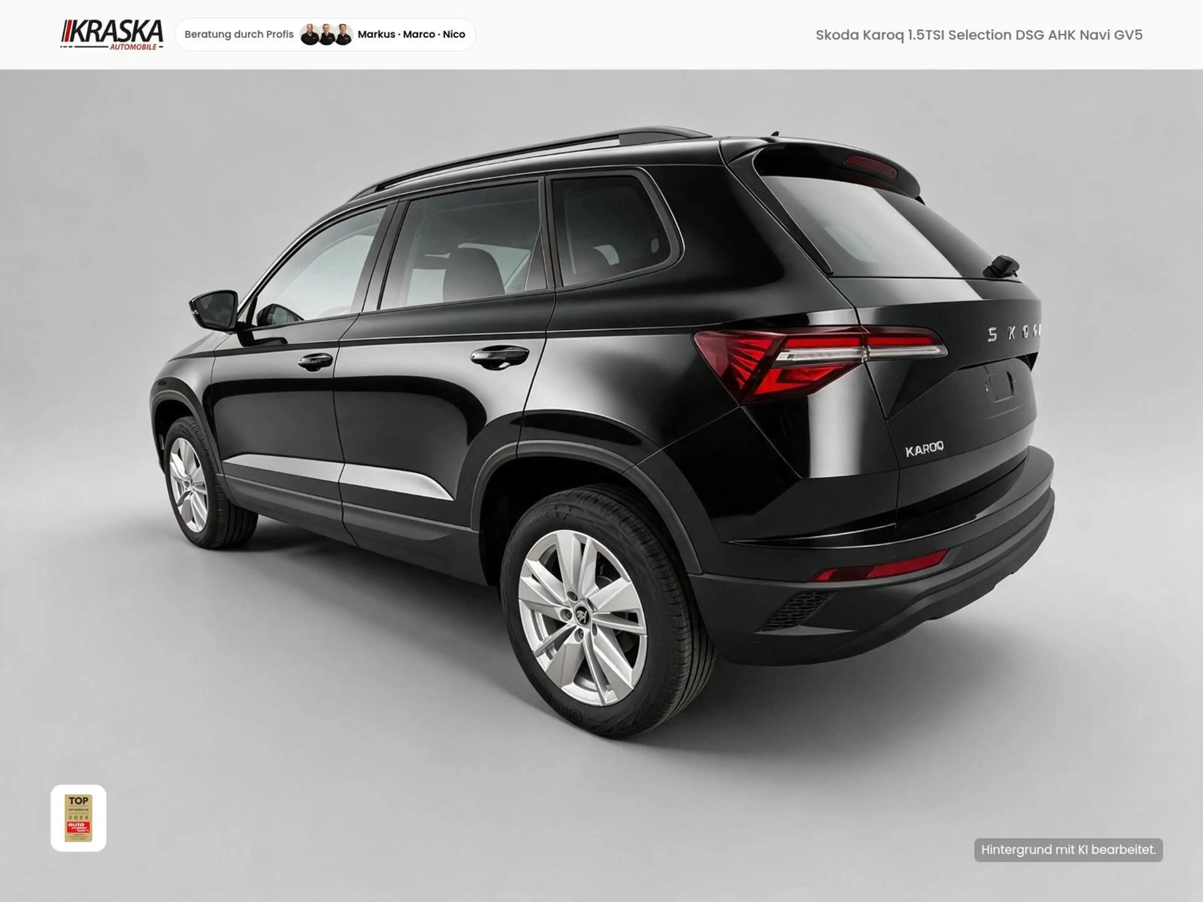 Skoda Karoq 1.5TSI Selection DSG AHK Navi GV5 ACC %%% — photo 2