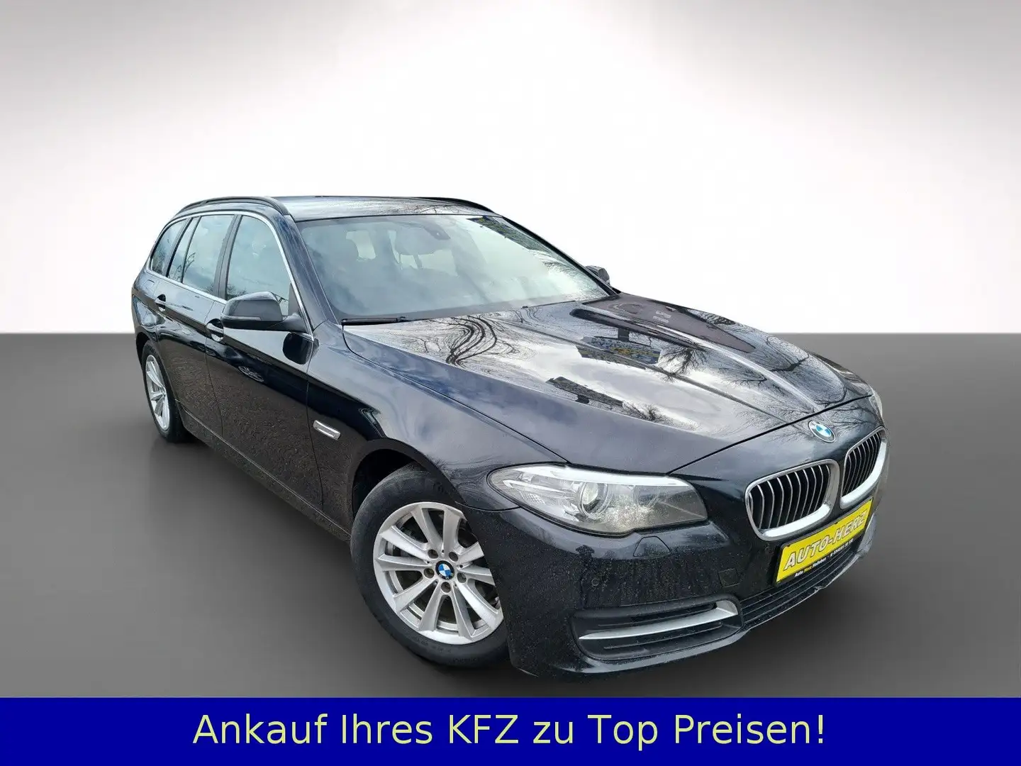 BMW 520 d Touring*TEMPOMAT-NAVI-BI XENON-SITZHEIZUNG* Nero - 2