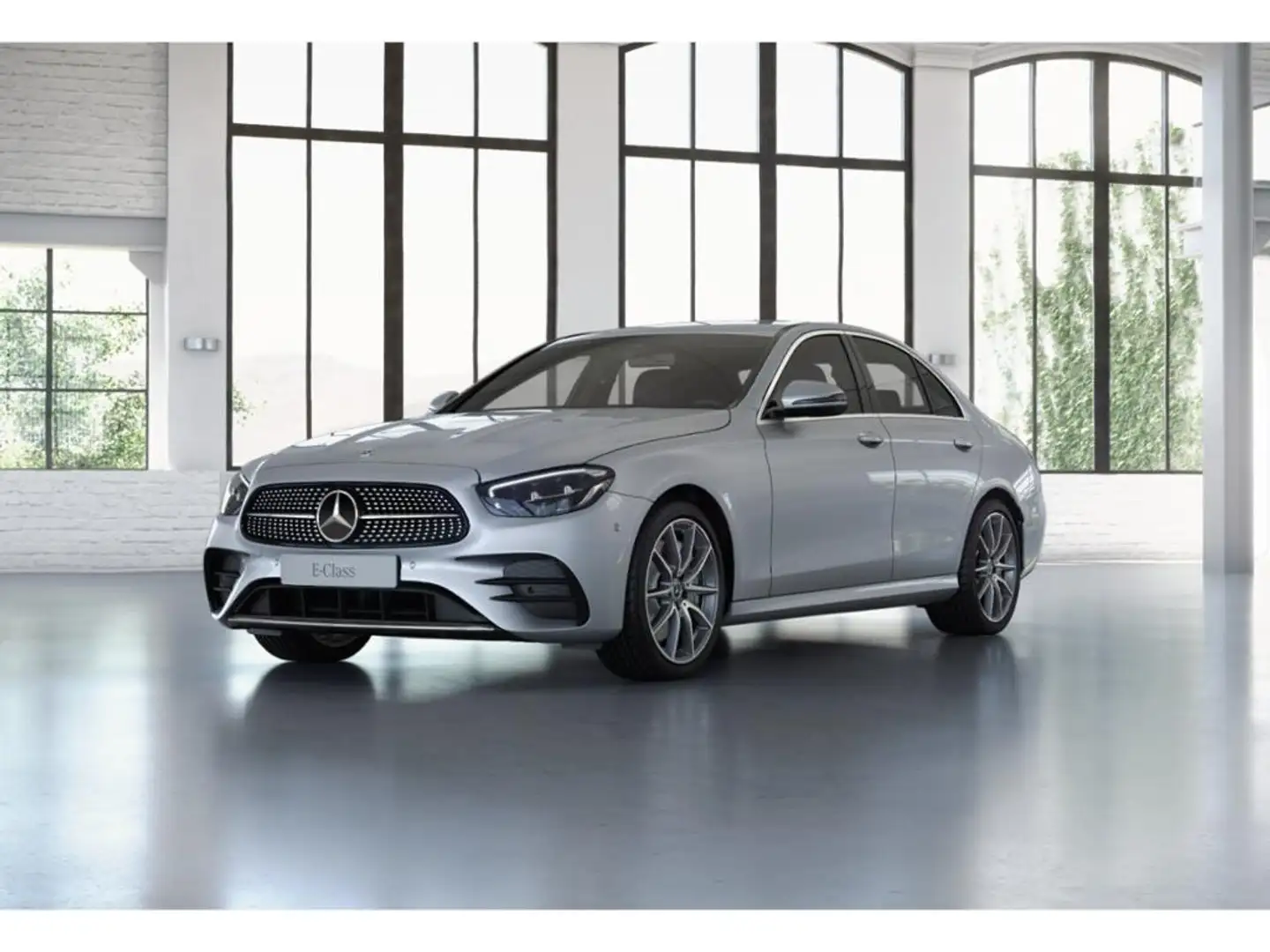 Mercedes-Benz E 300 de 4M AMG-Line+MBUX+Navi-Pl.+LED+Burmester Silber - 2
