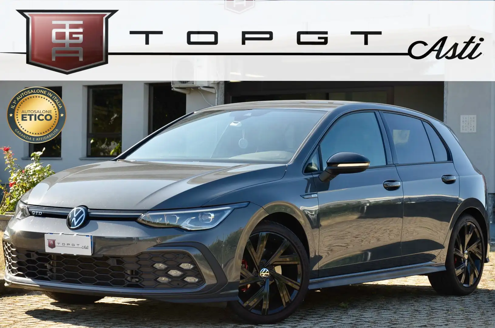 Volkswagen Golf GTD 2.0 tdi 5p 200cv dsg SERVICE CON FATTURE, PERMUTE Grigio - 1