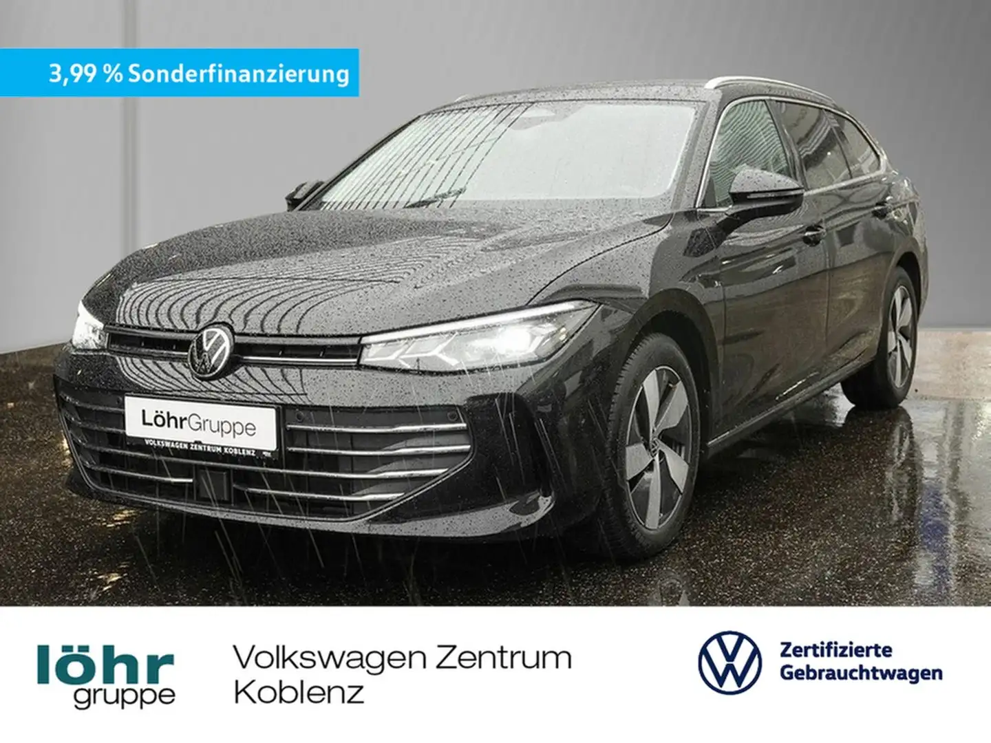 Volkswagen Passat Variant 2.0 TDI DSG Business AHK/RFK/Navi Schwarz - 1