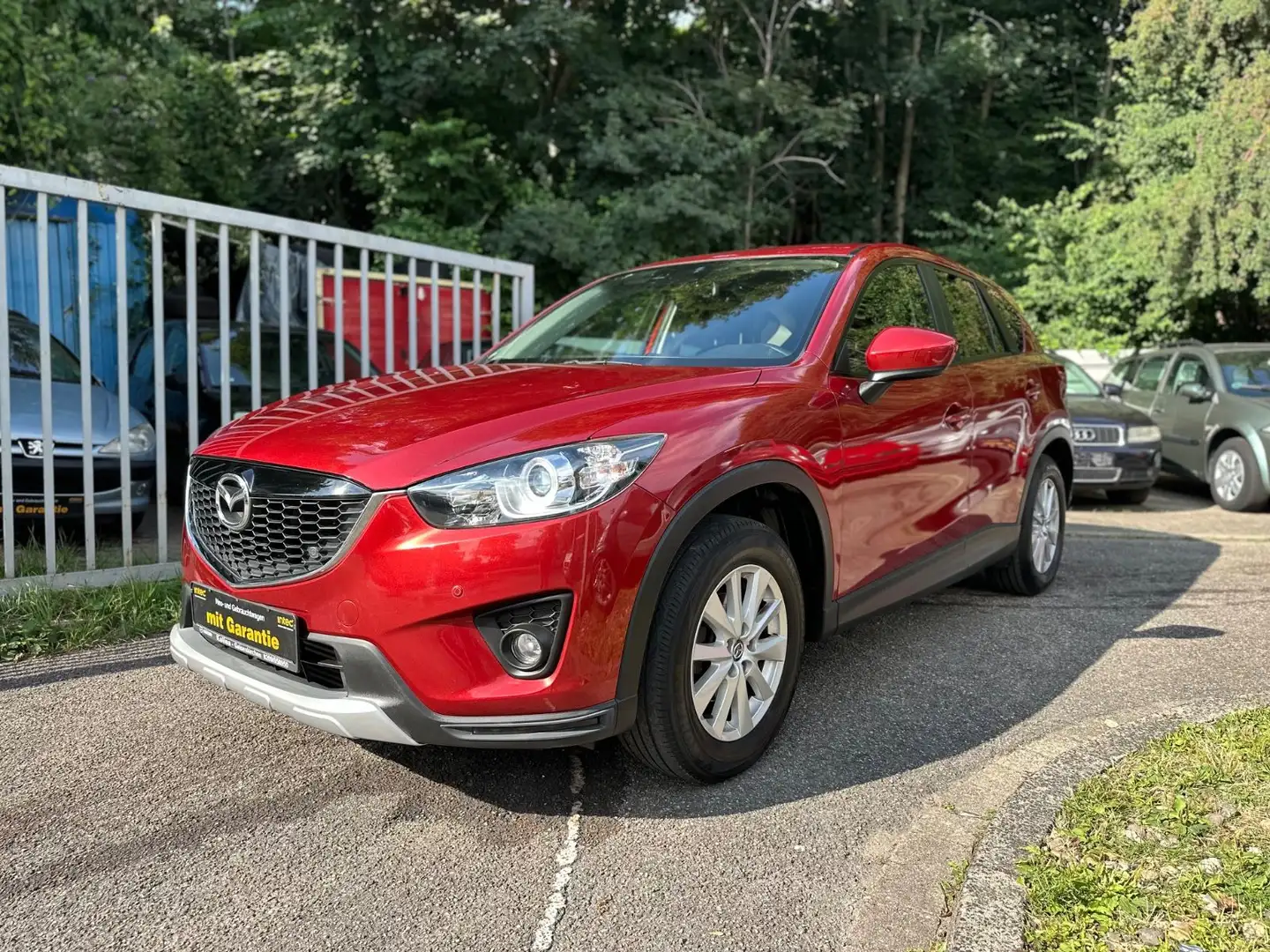 Mazda CX-5 Center-Line AWD*Tüv Neu*Automatik*Klima* Rojo - 2