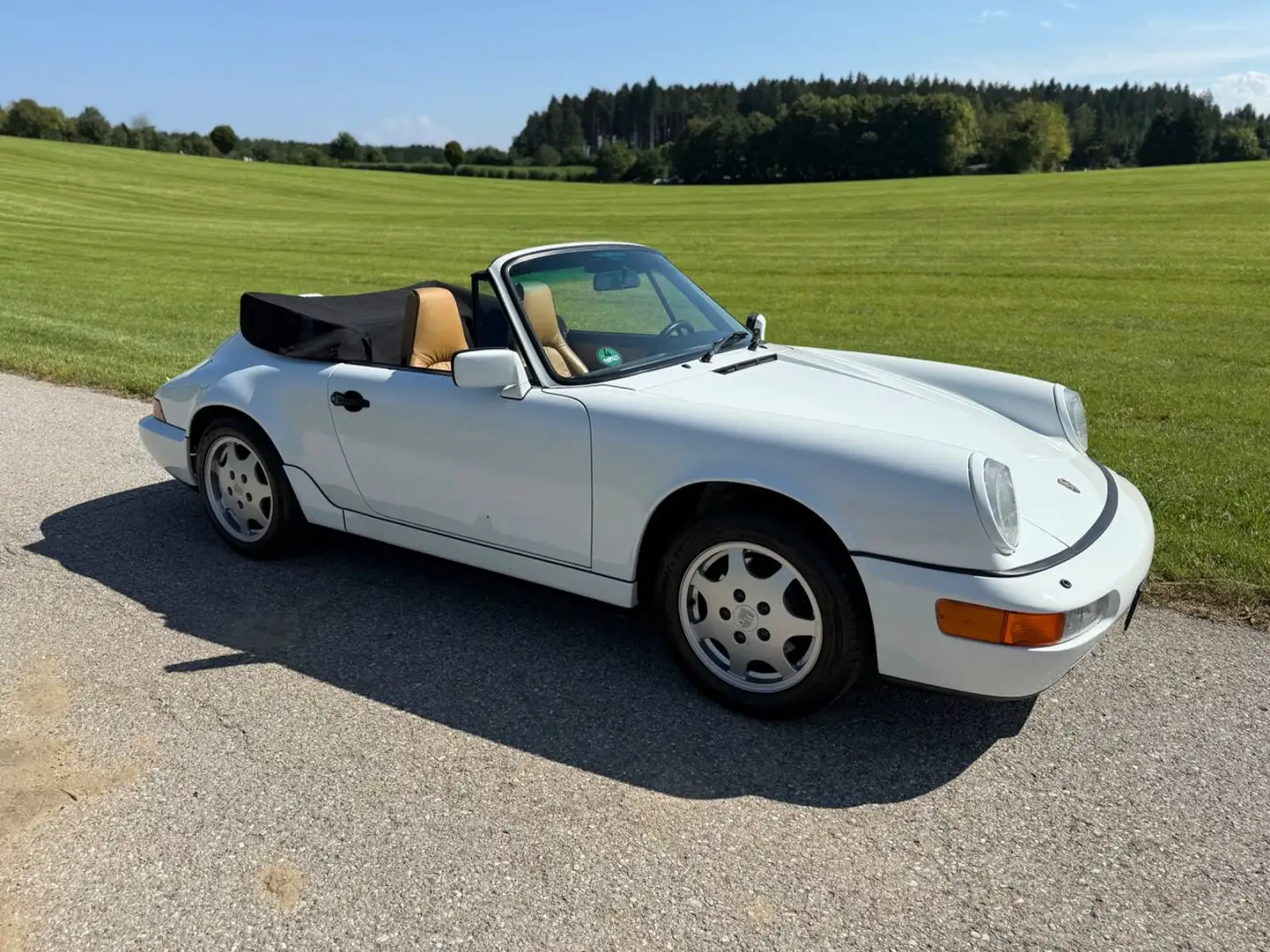 Porsche 964 C4 Cabrio Weiß - 1