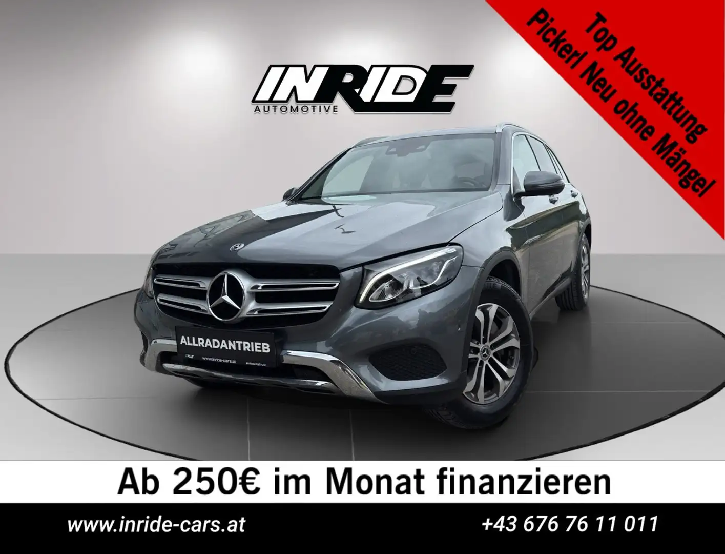 Mercedes-Benz GLC 250 GLC 250d/4Matic/HeadUp/Burmester/Airmatic/Anhän Grey - 1