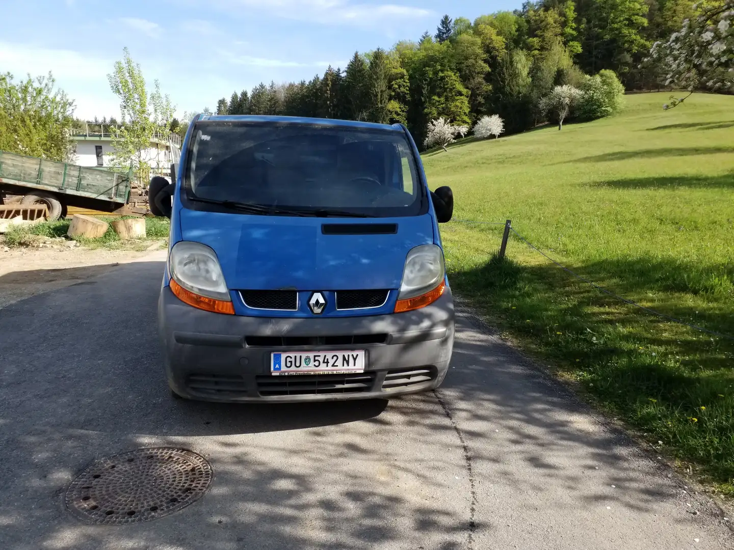 Renault Trafic 1,9 Bleu - 1