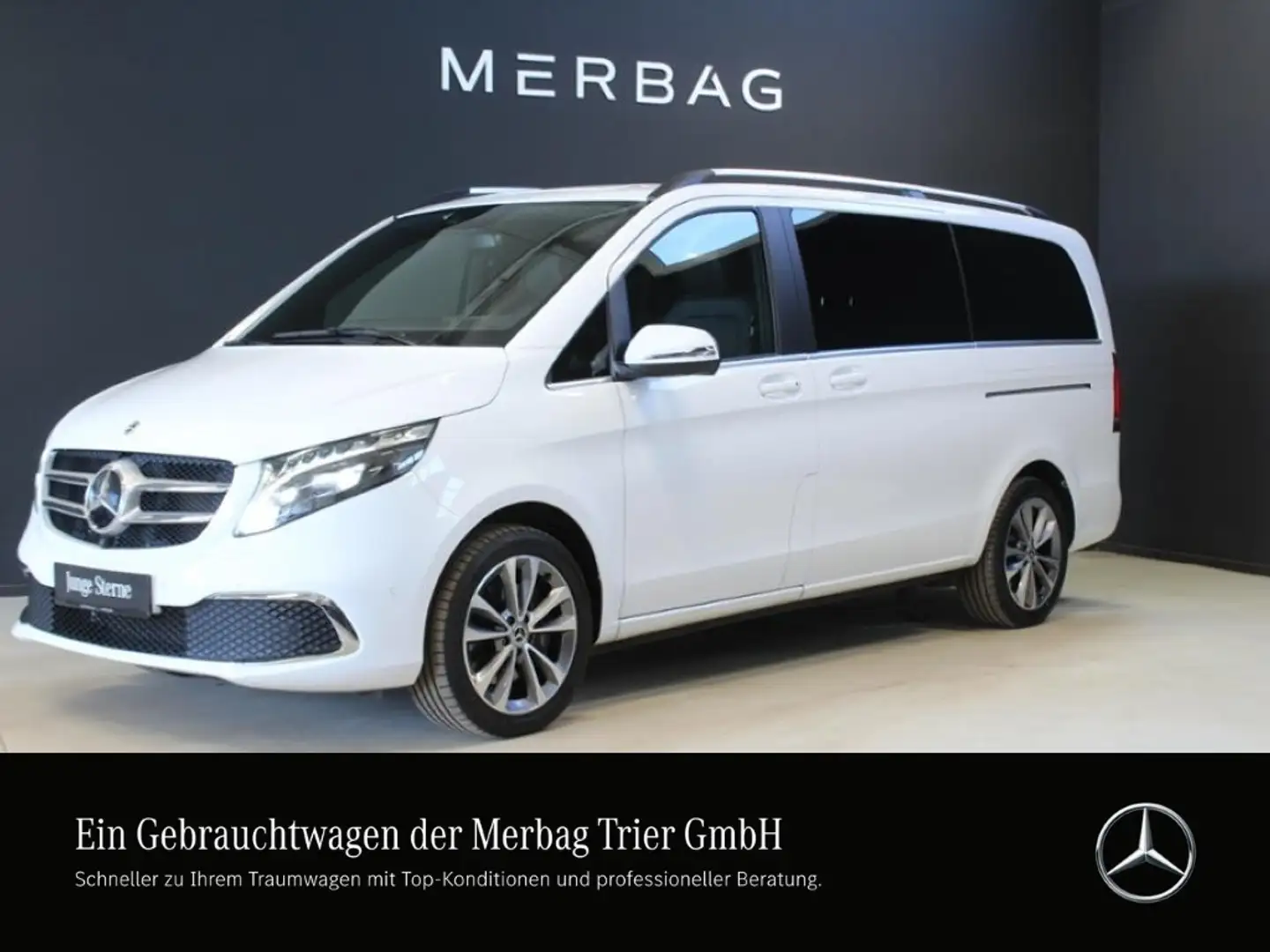 Mercedes-Benz V 300 *AVANTGARDE ED+LANG+4M+EL.TÜR+AIRMAT+DISTR Weiß - 1