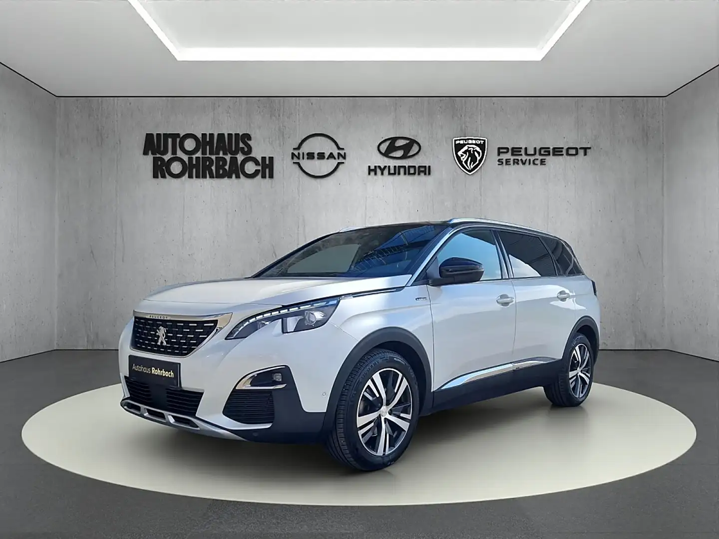Peugeot 5008 2,0 BlueHDI 150 S&S 6-Gang GT Line / 7 sitzer Weiß - 1