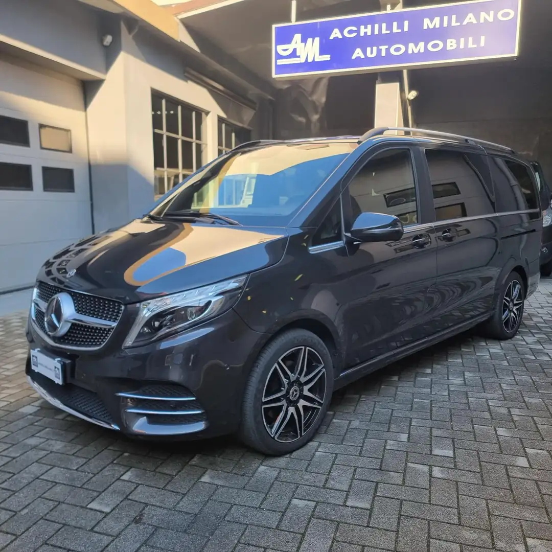 Mercedes-Benz V V Long 300 d Premium 4matic auto Nero - 2