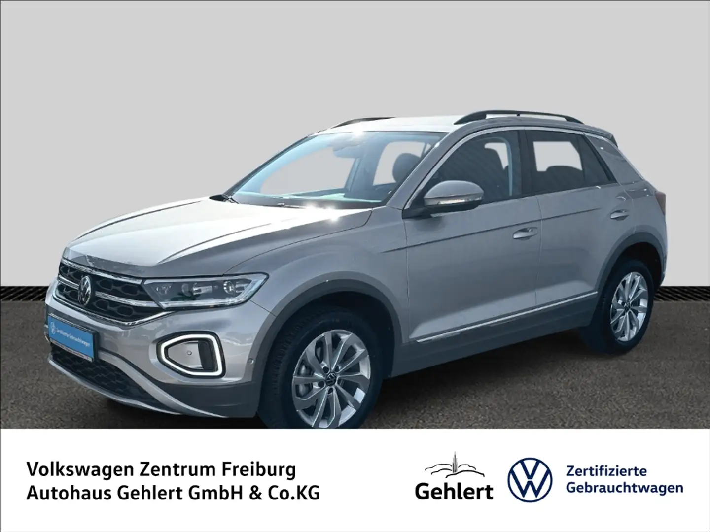 Volkswagen T-Roc Style 1.5 TSI AHK Navi LED ACC Rückfaherkamera Silber - 1