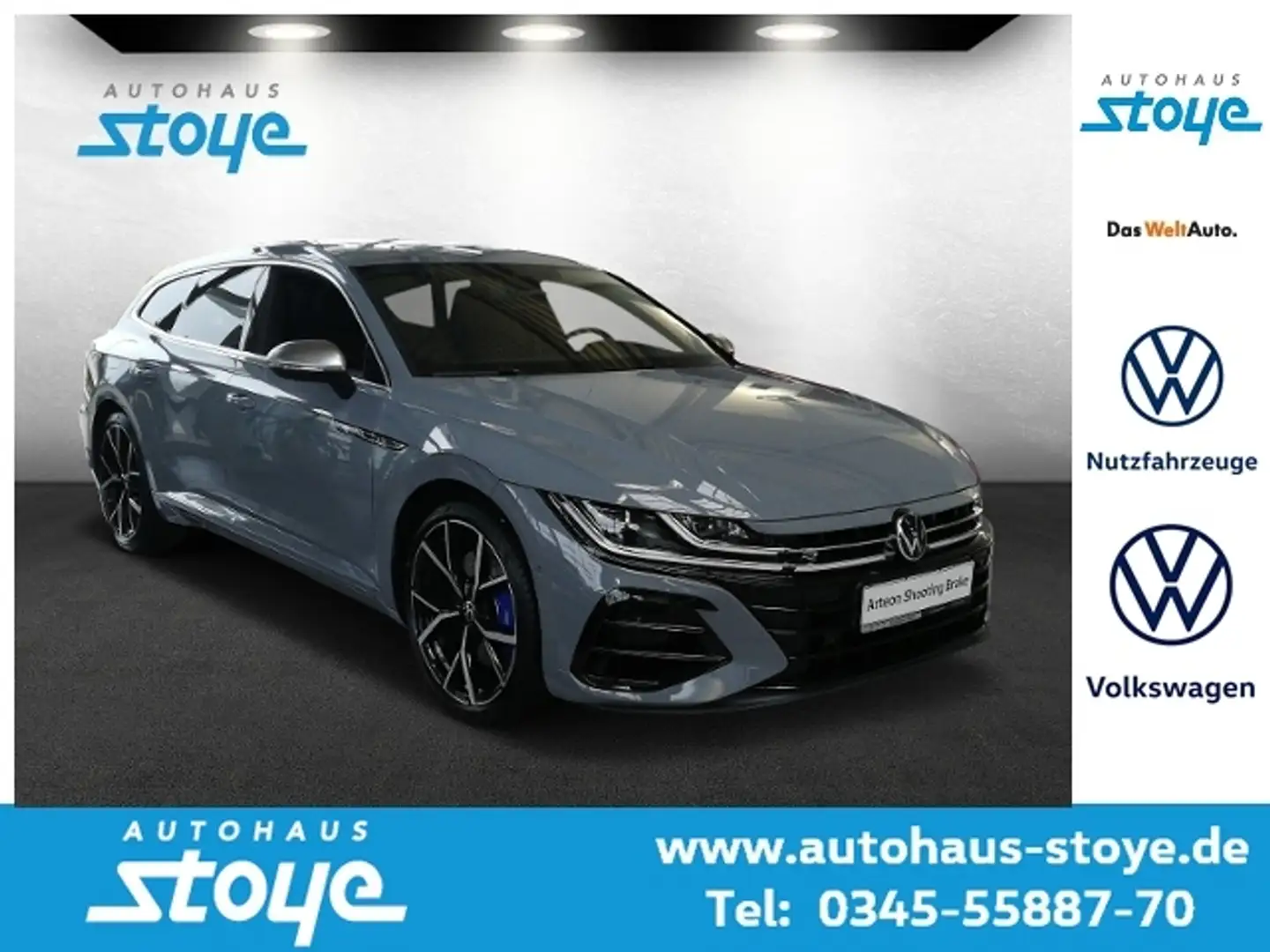 Volkswagen Arteon R Shooting Brake TSI 4M DSG PANO Navi AZV Grau - 1
