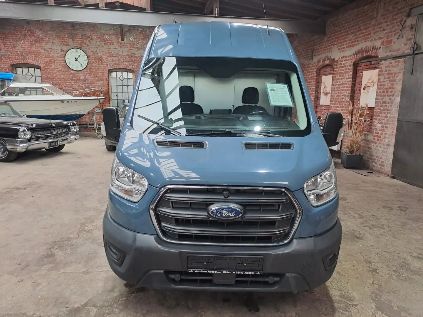 Ford Transit Kasten 350 L3 H3 KlimaKamera Tüv 01/2027 Gris - 2
