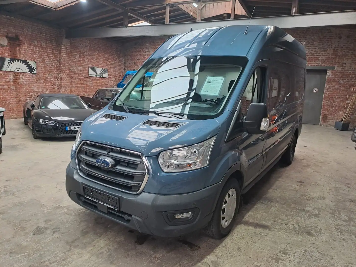 Ford Transit Kasten 350 L3 H3 KlimaKamera Tüv 01/2027 Gris - 1