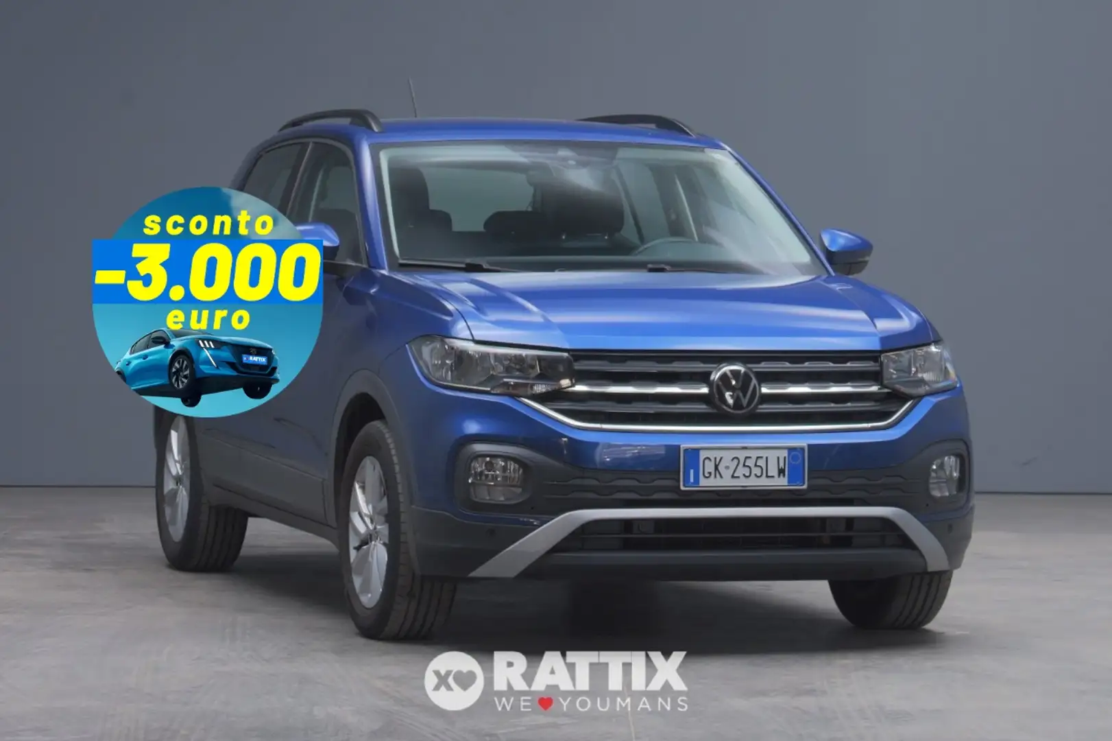 Volkswagen T-Cross 1.0 TSI 110CV Style Blu/Azzurro - 1
