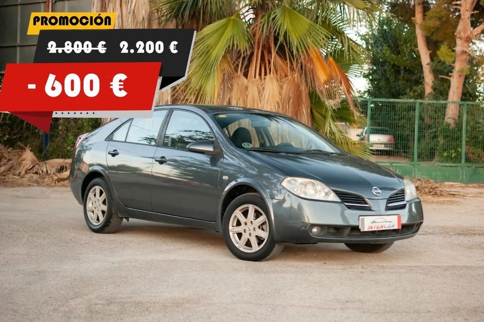 Nissan Primera 1.6 Visia Gris - 1