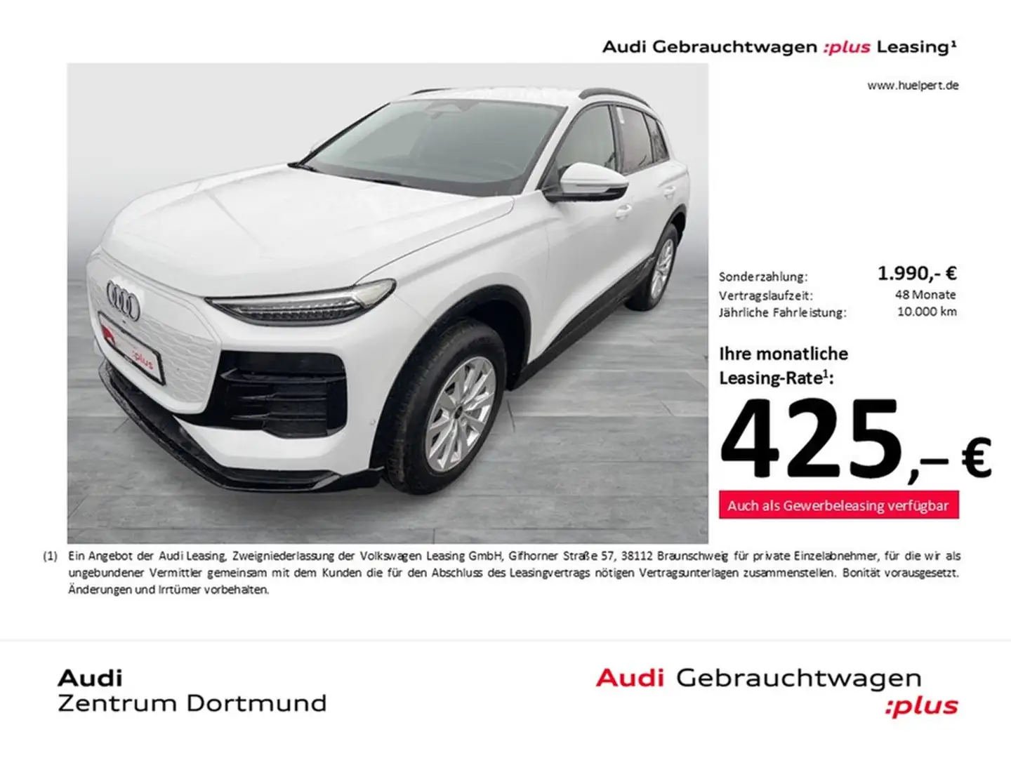 Audi Q6 e-tron advanced 360°CAM WÄRMEPUMPE ACC Weiß - 1
