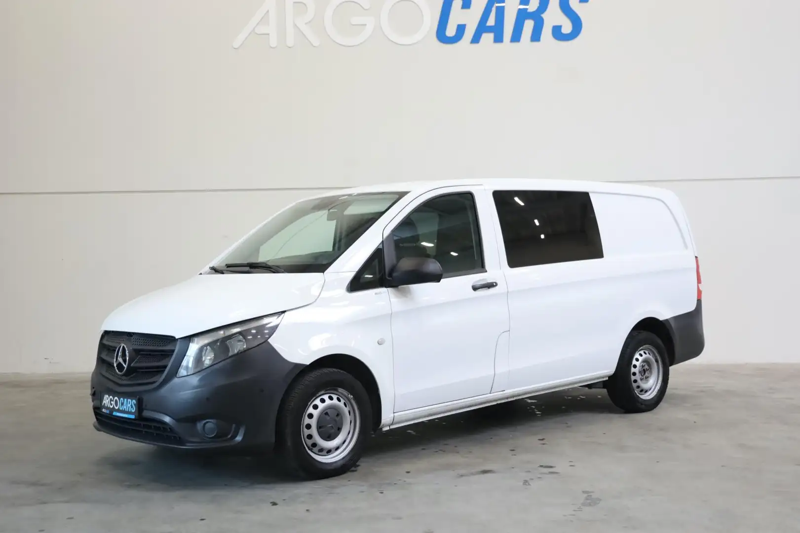 Mercedes-Benz Vito 111 CDI LANG DUBBEL CAB 6 ZITS CLIMA PDC NAVI LEDE Blanc - 1