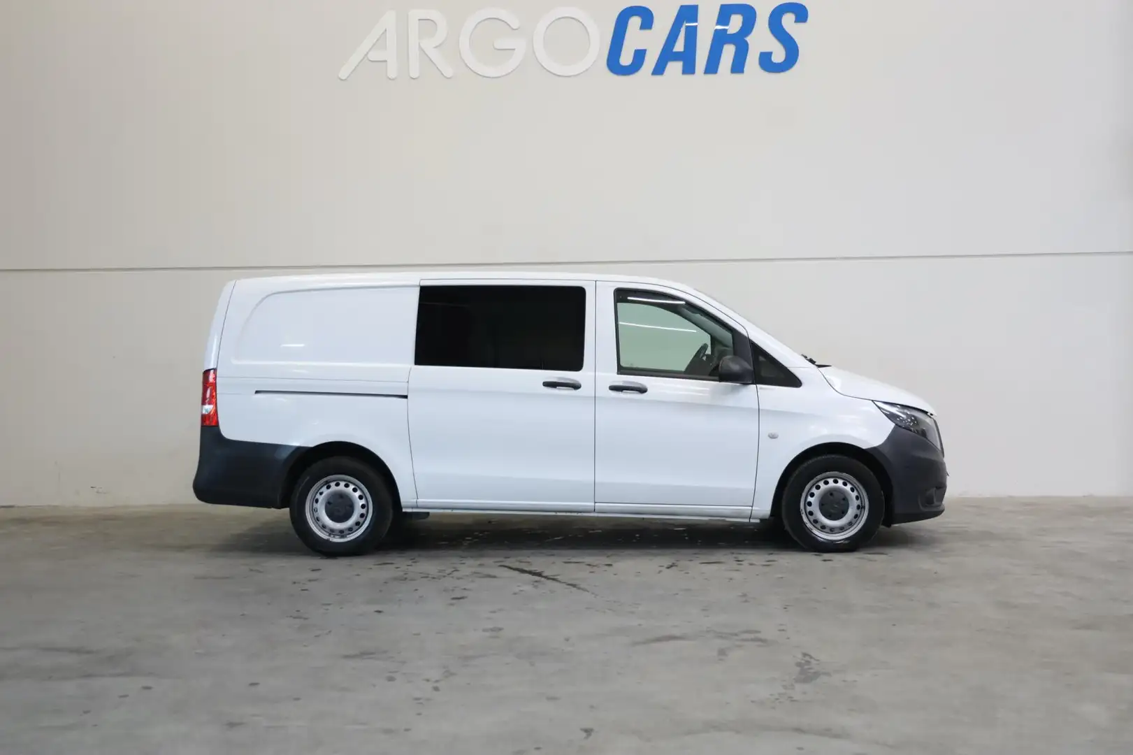 Mercedes-Benz Vito 111 CDI LANG DUBBEL CAB 6 ZITS CLIMA PDC NAVI LEDE Blanc - 2
