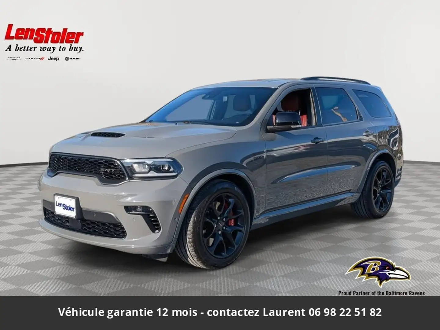 Dodge Durango SRT 491 hp 6.4L V8 Tout compris hors homologation 4500e Gris - 1